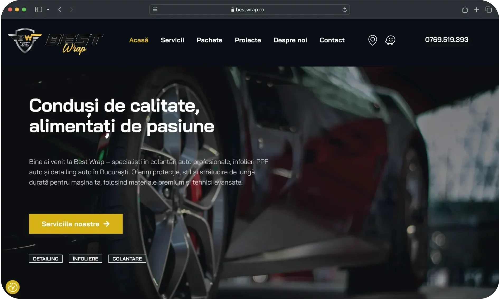 Best Wrap WordPress website design